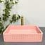 Умивальник VBI Florentia pink matt накладний VBI-015005, Цветной - мініатюра 4