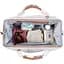 Сумка Childhome Mommy bag Signature - Canvas White, біла (CWMBBSCOW) - мініатюра 6