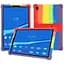 Чехол для планшета Lenovo Tab M10 Plus 10.61 3gen TB-125 FU TB-128 XU силиконовый Радуга - миниатюра 1
