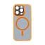 Чехол для Apple iPhone 15 Pro, Unit MagSafe SE, оранжевый, с защитой камеры, магсейф, противоударный, магнитный, панель-накладка с MagSafe, с поддержкой беспроводной зарядки, TPU+PC, защита всего корпуса, ударопрочный, ArmorStandart (ARM75371) - мініатюра 1