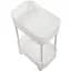 Этажерка Violet House Honeycomb 2-х ярусная белая (6021 Honeycomb 2 пол. WHITE 17*27*43 см) - миниатюра 3