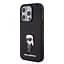 Чехол Karl Lagerfeld iPhOne 15 Pro Fixed Glitter Metal Ikonik Black (57983116856) - миниатюра 1