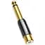 Перехідник 6.35mm M to RCA F AV169 black Ugreen (80731) - мініатюра 1