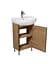 Тумба Мойдодир Dakota Craft 50 з умивальником Solo 50 дуб крафт - мініатюра 5