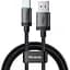 Кабель Mcdodo USB-A to USB-C Cable with Charging Light 1 м Чорний - мініатюра 1