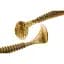 Силикон Keitech Swing Impact 4.5" (6 шт/уп) 417 Gold Flash Minnow - миниатюра 2