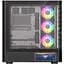 Корпус Modecom VOLCANO AQ400 ARGB MIDI SIDE LCD 6,2”, 4x120 мм fans BLACK без БЖ ATX (MC-A-AQ400-4FA-B) - миниатюра 8