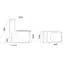 Унитаз-компакт Mixxus Wave-0404-R 630x350x805 мм, Rimless MI6692, Белый - миниатюра 8