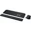 Комплект клавиатура + мышь Logitech MX Keys S Plus Palmrest Wireless UA Graphite [920-011614] [94354] - миниатюра 3