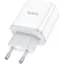 Мережевий зарядний пристрій Hoco N28 Founder 20W White [93097] - мініатюра 2