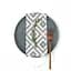 Набор салфеток Cosas Ornament&Smoky 4 шт. 30х30 см разноцветный/серый (Set-4Serv_OrnamentGrey_RfGrey_30) - миниатюра 4
