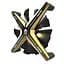 Кулер для корпуса Alseye X12 (Golden WK Push) (AS.04.03.0024) - миниатюра 3