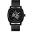 Наручний годинник чоловічий 021-3D Де би не був All Black Mesh Awarder acs0031963 - мініатюра 1