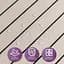 Покриття вінілове самоклеюче 3D рейки ясен кремовий 600x600x2,8 мм (D) SW-00002199 - мініатюра 4
