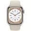 Apple Watch Series 8 GPS, 41mm, Starlight, Starlight Sport Band (Grade Q) Seller Refurbished - мініатюра 2