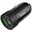 Автомобільний зарядний пристрій Hoco Z32B 1USB + Type-C QC3.0+PD Black - мініатюра 4