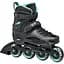 Ролики Rollerblade RB 80 Women 240 Чорний-Блакитний - мініатюра 1