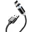 Магнітний кабель Kaku KSC-306 USB - Lightning 1m - Black - мініатюра 1