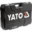 Набор торцевых головок Yato квадрат 1/2", 3/8", 1/4" с инструментами отверточные насадки 173 шт. (YT-38931) - миниатюра 9
