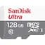 Карта пам'яті SanDisk 128GB microSDXC C10 Ultra + SD (SDSQUNR-128G-GN3MA) - мініатюра 1