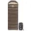 Спальник з капюшоном Naturehike U250 NH20MSD07, (6°C), лівий, коричневий - мініатюра 1