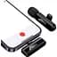Мікрофонна радіосистема Hoco L20 Lightning Black [161039] - мініатюра 6