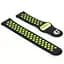 Ремешок Becover Vents Style для Garmin Vivoactive 3/3 Music / Vivomove HR / Vivomove Black-Yellow (705778) - миниатюра 2