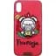Чохол-накладка PUZOO TPU+TPU with stitchwork craft Star show iPhone X Red Fireninja - мініатюра 1