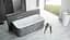 Ванна акриловая Radaway Arania 180x85 с ножками + сифон (WA1-46-180x085U) - миниатюра 2