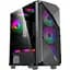 Корпус GameMax Revolt черный, без БП, Mid Tower, ATX/Micro ATX/Mini ITX, 1хUSB 3.1, 1хUSB 2.0, 4x120 мм LED, 421x210x460 мм, - миниатюра 1