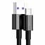 Кабель Baseus Superior Series Fast Charging USB to USB-C 66W 1m (CATYS-01) Black [67658] - мініатюра 2