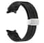 Ремешок Primolux Magnetic Silicone для часов Samsung Galaxy Watch 4/Watch 5/Watch 5 Pro Black Silver S/M - миниатюра 2