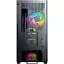 Корпус Montech X5M, Black, Mid Tower, без БЖ, для Micro ATX / Mini ITX, 1xType-C / 1xUSB 3.0 / 1xUSB 2.0, макс. CPU - 165 мм / GPU - 405 мм, 4x120 мм ARGB, бічна панель із загартованого скла - миниатюра 7