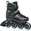 Ролики Rollerblade RB 80 W 39 Black/Light blue (1012-07400600-774-250) - мініатюра 1