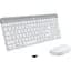 Комплект клавиатура + мышь Logitech MK470 Wireless Slim Off-White [920-009205] [80789] - миниатюра 5
