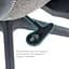 Офісне крісло OfficePro Wave OC599-B-DG-DG Black/Dark Gray [148648] - мініатюра 13