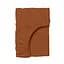 Набор простыней Cosas на резинке 60х120 terracotta check, корица (SetSheet_122Сinnamon_CellGreyWhite_60x120_2) - миниатюра 2