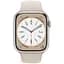Смарт-часы Apple Watch Series 8 GPS, 45mm, Starlight, Starlight Sport Band (Grade B) Seller Refurbished - миниатюра 2