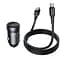 Адаптер автомобільний HOCO C to C cable Energy single port PD car charger Z62A |1Type-C, 30W/3A, PD/QC| - мініатюра 2