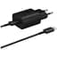 Мережевий зарядний пристрій Samsung 25W PD Wall Charger + Cable USB-C to USB-C Black (EP-TA800XBEGRU) [57332] - мініатюра 1