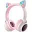 Беспроводные наушники Bluetooth Hoco W27 Pink/Gray Box - миниатюра 1