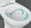 Унітаз-компакт Cersanit Cersania II 699 SimpleOn 010 3/6 л з дюропластовим сидінням Slim SoftClose+QuickRelease 30412 - мініатюра 6