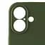 Чехол Epik Silicone Case Full Camera Protective (AA) для Apple iPhone 16 Plus (6.7) Зеленый / Dark Olive - миниатюра 5