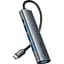 USB-Хаб Vention USB 3.0 Type-C - 4xUSB 3.0/1xUSB-C, 5Gbps, Black (TGZHB) - мініатюра 1