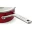 Ківш KitchenAid Steel Core з кришкою 16 см 1.3 л червоний (CC003287-001)  - мініатюра 2