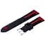 Силиконовый ремешок Primo Dart для часов Xiaomi Huami Amazfit Sport SmartWatch Black-Red - миниатюра 1