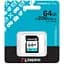 Карта пам'яті Kingston 64GB SDXC сlass 10 UHS-I U3 V30 Canvas Go Plus G4 (SDG4/64GB) - миниатюра 3