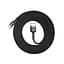 Кабель Baseus Cafule USB to USB-C 2A 1m (CATKLF-BG1) Black [67414] - мініатюра 4