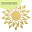 Дзеркальний декор Wall Sticker SW-00002503 акриловий самоклеючий 27 шт. золото - мініатюра 3