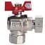 Кран кульовий кутовий з накидною гайкою Solomon 3/4″ ВВ PN40 160401 - мініатюра 2